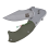 coltello richiudibile ergonomico con clip verde 457304 3 d21ca77afc