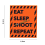 patch pvc eat sleep shoot repeat 444130_7343 arancione 70b99ac6ba