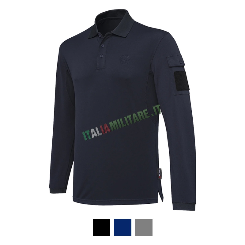 Polo Miller Maniche Lunghe BERETTA Training Gear