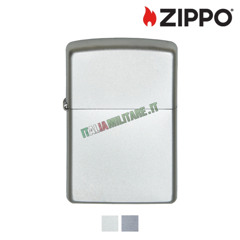 Accendino Zippo Originale Silver - Vari Modelli