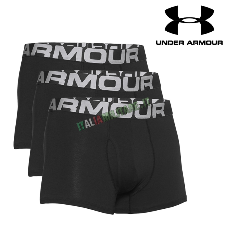 Boxer Intimo Under Armour in Cotone - 3 Pezzi