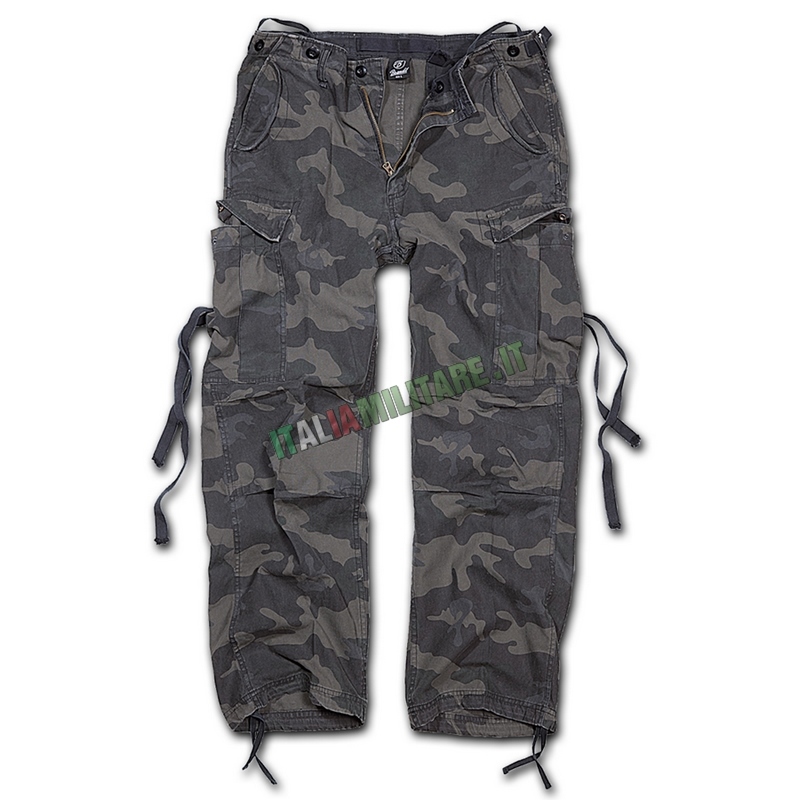 OFFERTA Pantaloni Brandit M-65 Vintage 1001 Dark Camo - M