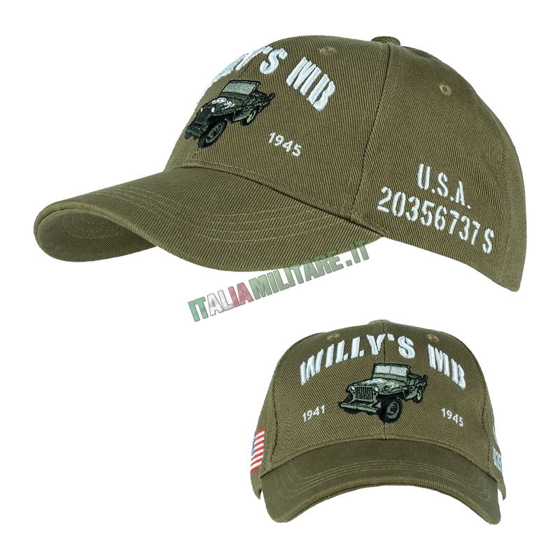 Cappello Jeep Willy's MB WWII