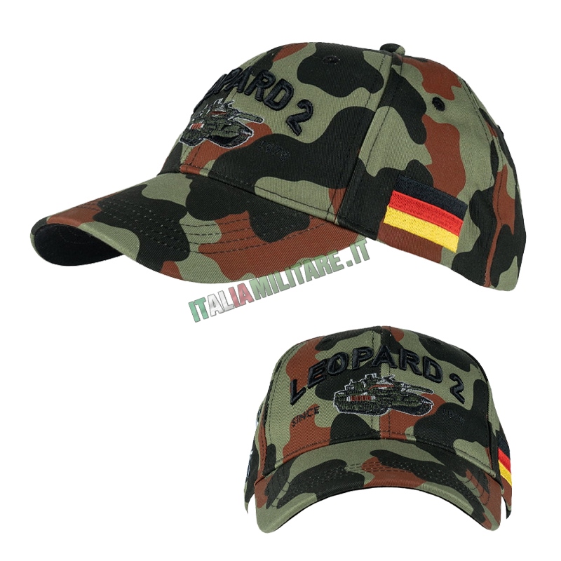 Cappello Leopard 2 Tank Tedesco