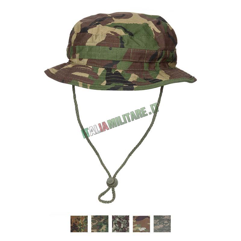 Cappello Militare Jungle Inglese MFH Mimetico