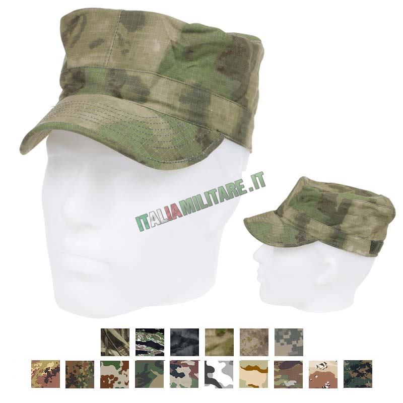 Cappello Militare BDU con Visiera MFH Mimetico