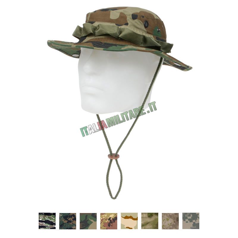 Cappello Militare Jungle Mimetico