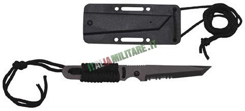 OFFERTA Coltello da Collo con Fodero e Corda Action I