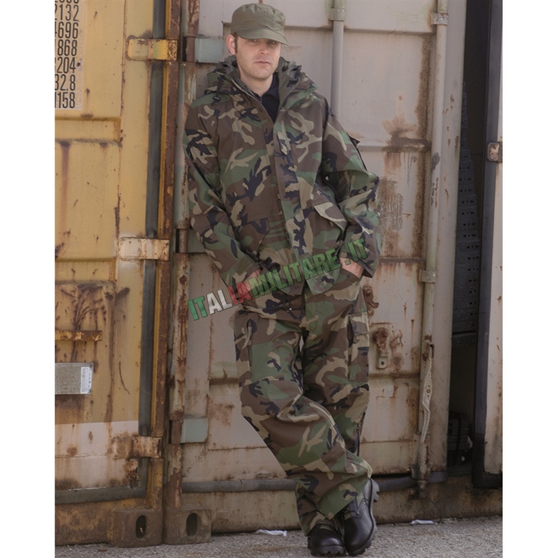 Completo Militare Impermeabile - Giacca e Pantalone MilTec