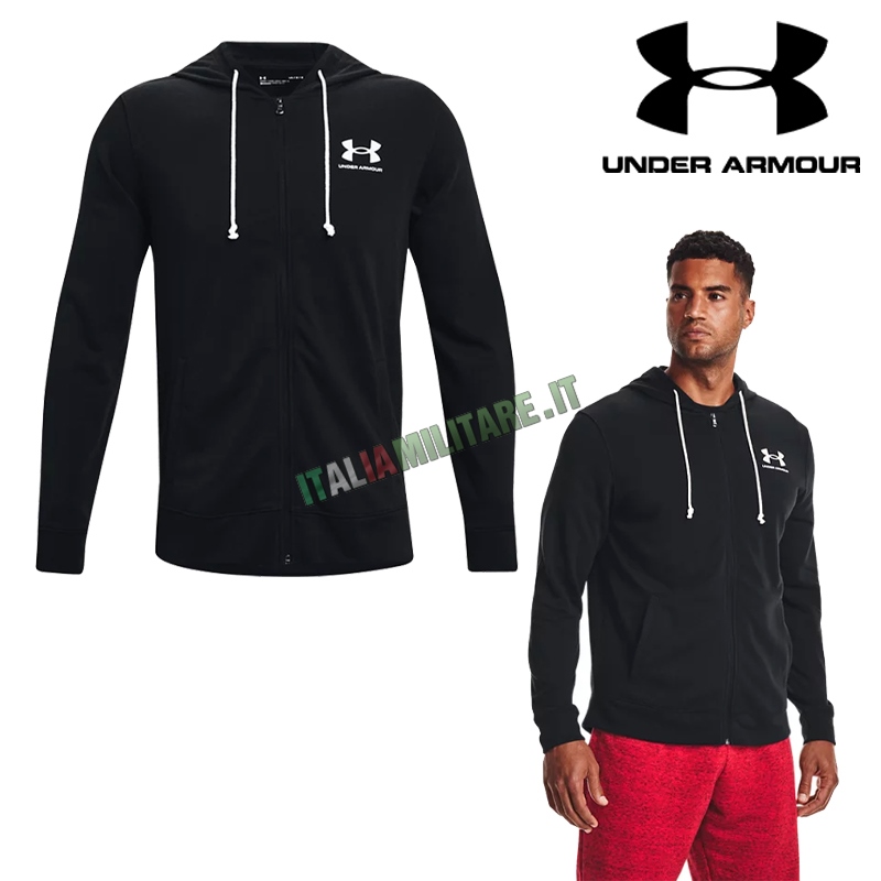 Felpa Under Armour Rival Terry con Zip