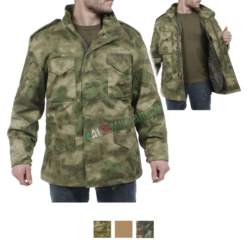 OFFERTA Parka Giacca M-65 Field Jacket Militare con Imbottitura