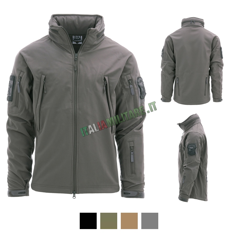 Giacca Softshell Tattica Invernale 101 Inc