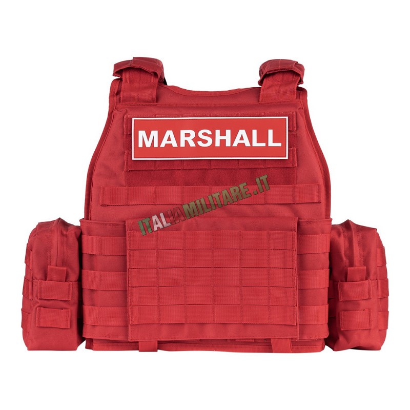 Gilet Tattico Marshall Rosso