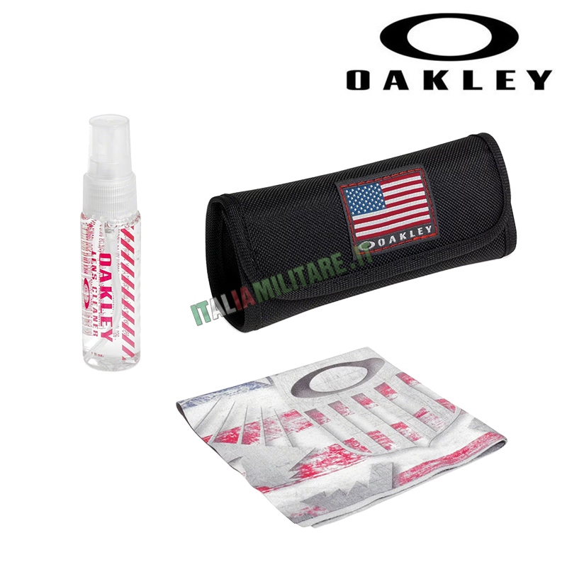 Spray con Panno per Pulizia Occhiali e Lenti OAKLEY