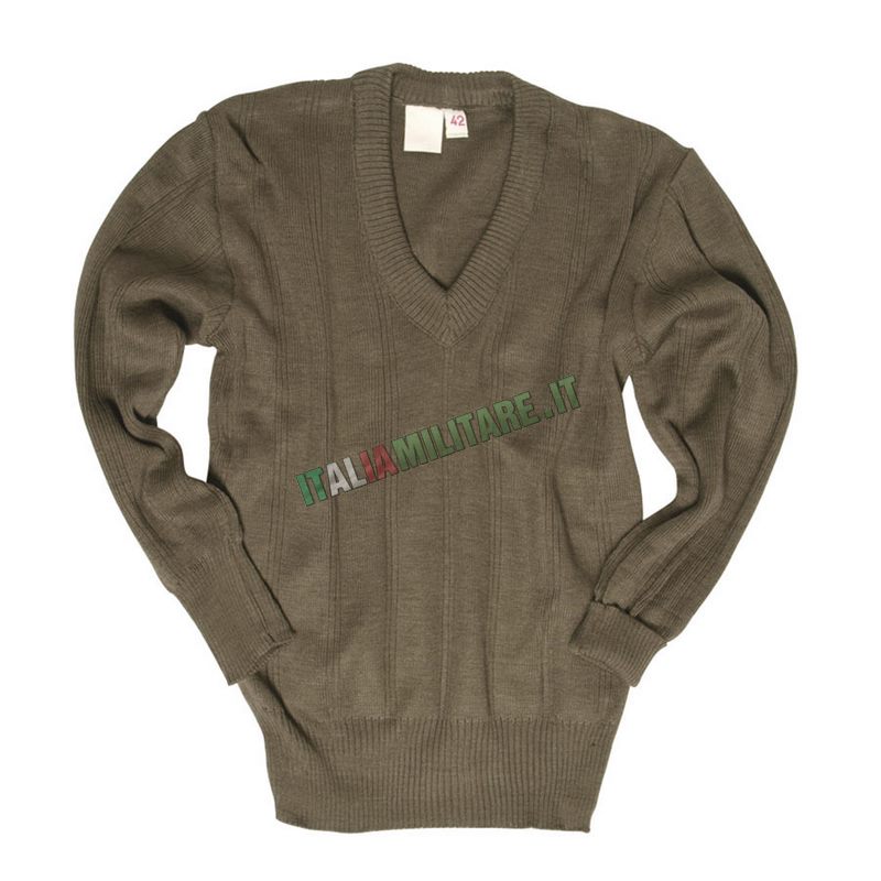 Maglia Militare Tedesca NVA con Scollo a V Originale