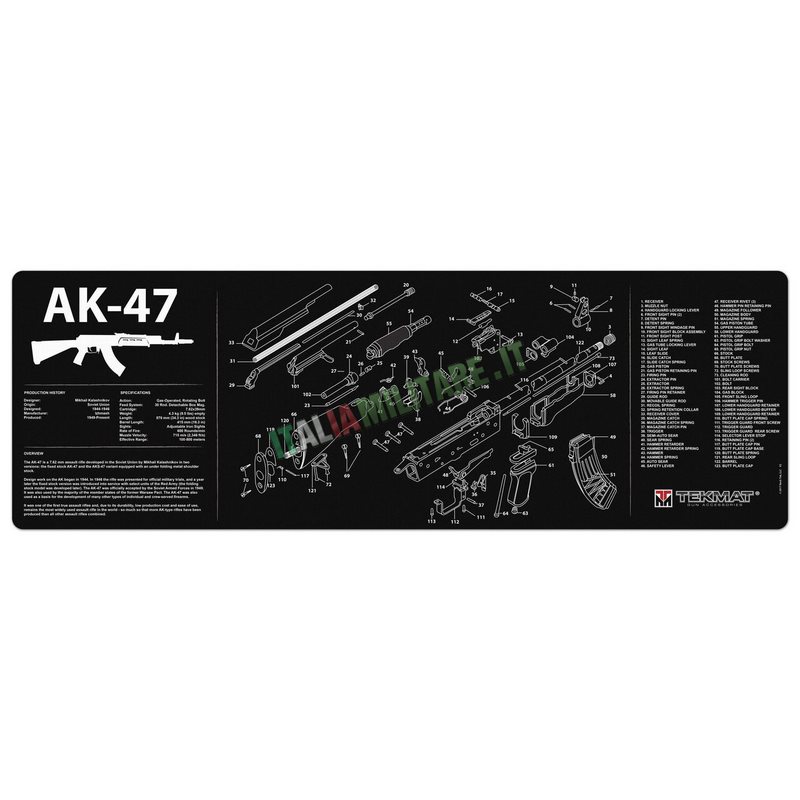 Tappetino per Pulizia Armi "AK47"