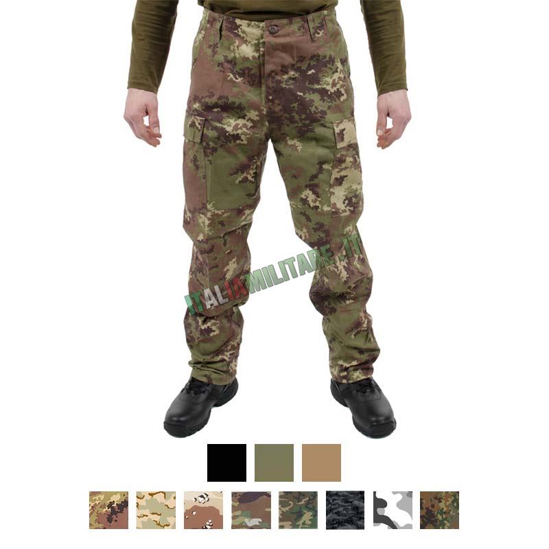 Pantaloni Militari 100% Cotone RipStop MFH