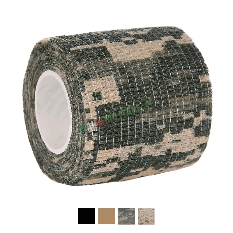 Camo Wrap Nastro Benda Mimetico da 4 Mt 101 Inc