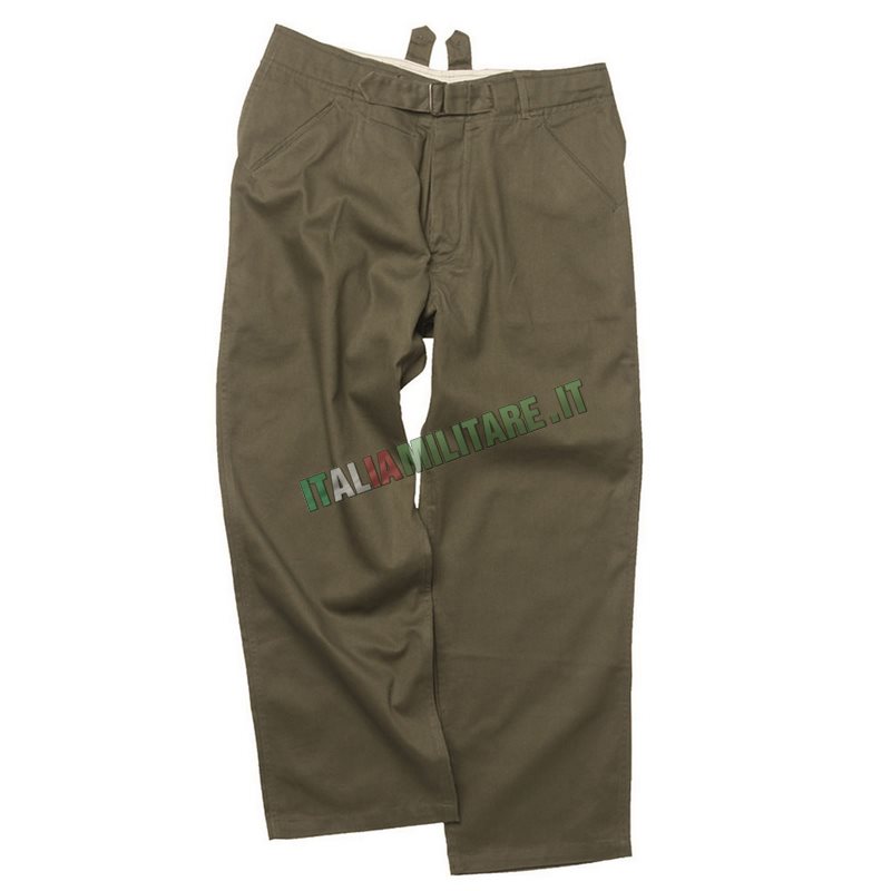 Pantalone Militare Tedesco WWII Wehrmacht M40 Tropical