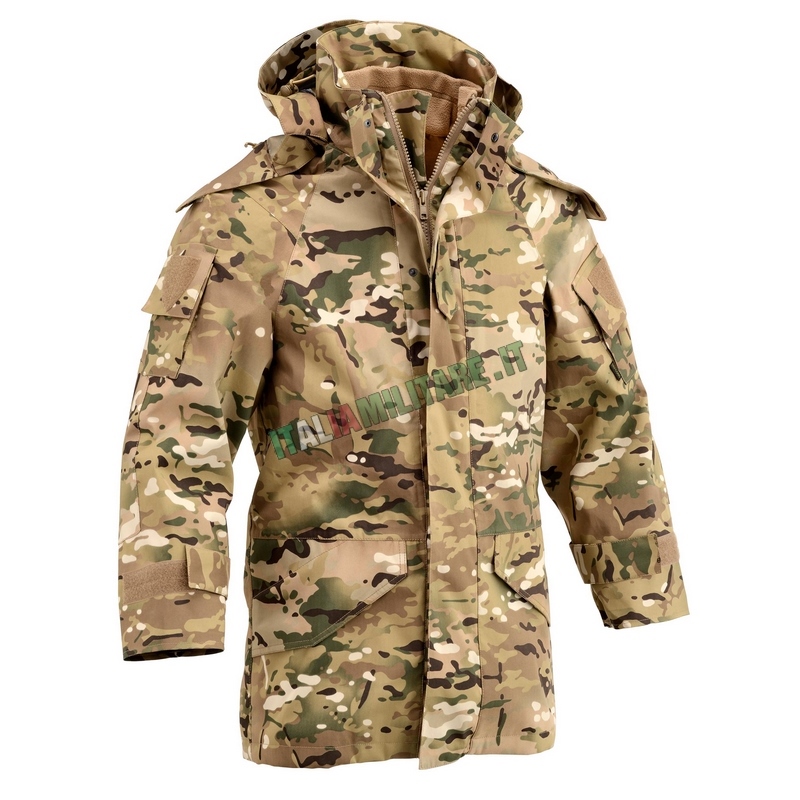 OFFERTA Parka Defcon 5 con Pile e 2 Cappucci III Generazione - S