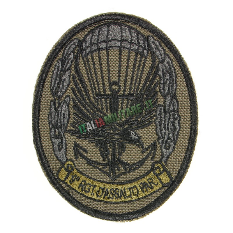 Patch 9° Reggimento d'Assalto Paracadutisti Col Moschin Verde