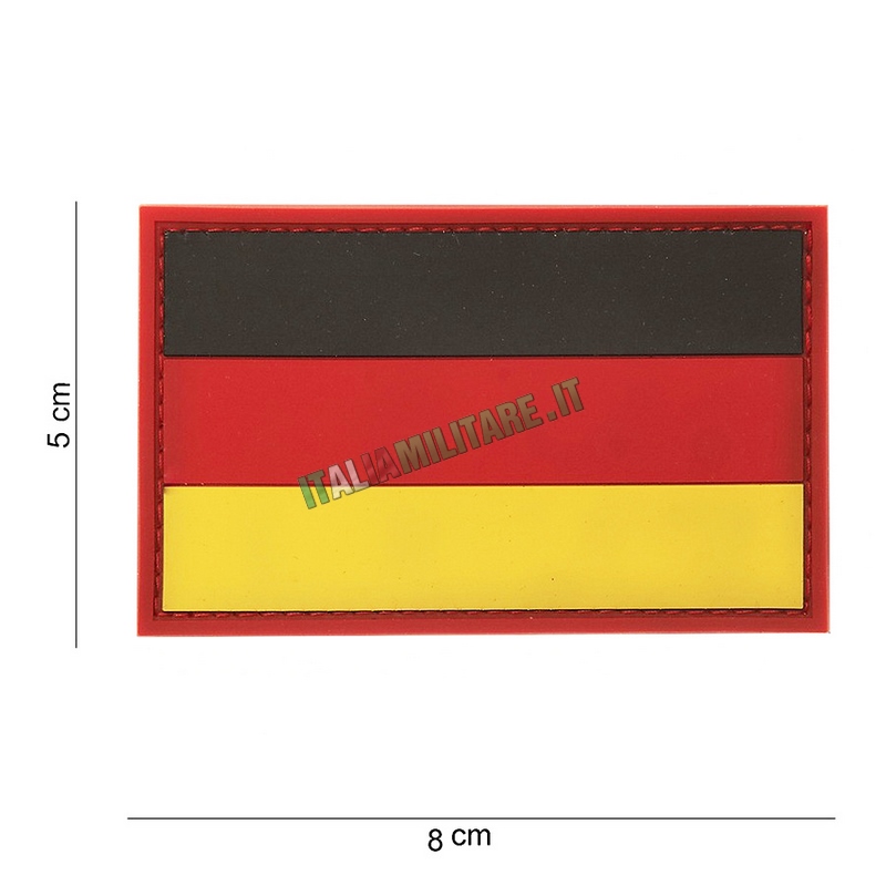 Patch Bandiera Germania In Pvc