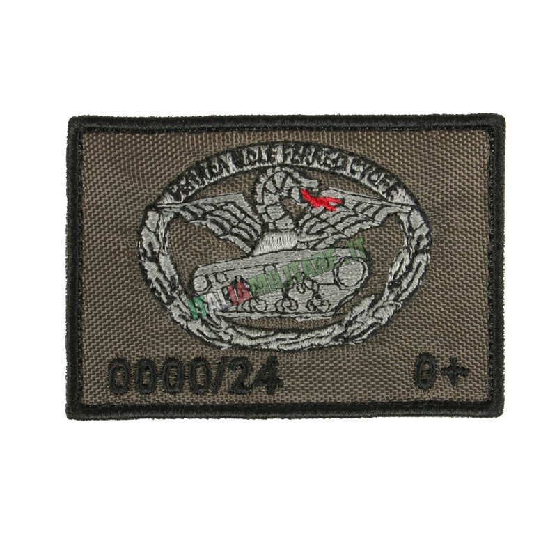 Patch Brevetto Carrista - Personalizzato