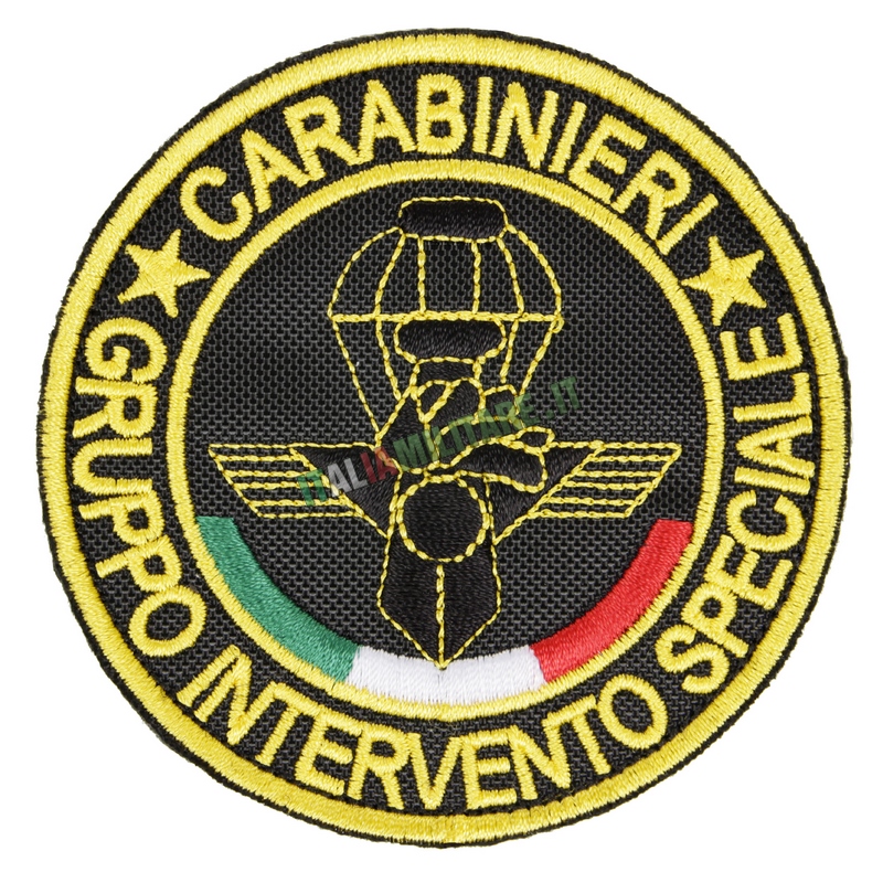 Patch GIS Carabinieri Ricamata con Bandiera