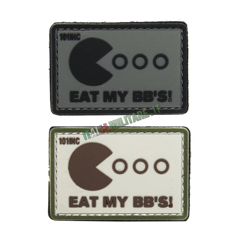 OFFERTA Patch Eat My BBs in Pvc