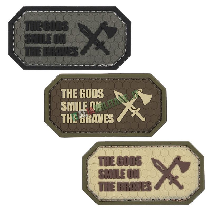 Patch Gods Smile The Braves in Pvc