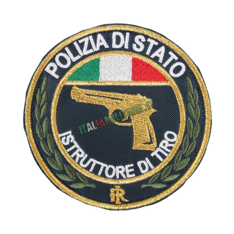 Patch Istruttore di Tiro Polizia di Stato