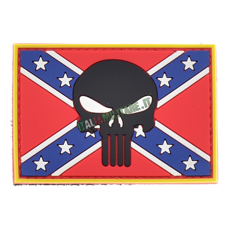 Patch PVC Punisher Bandiera Sudista