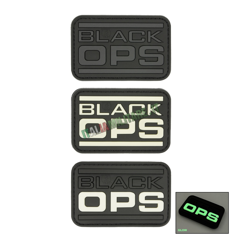 Patch Black OPS In Pvc