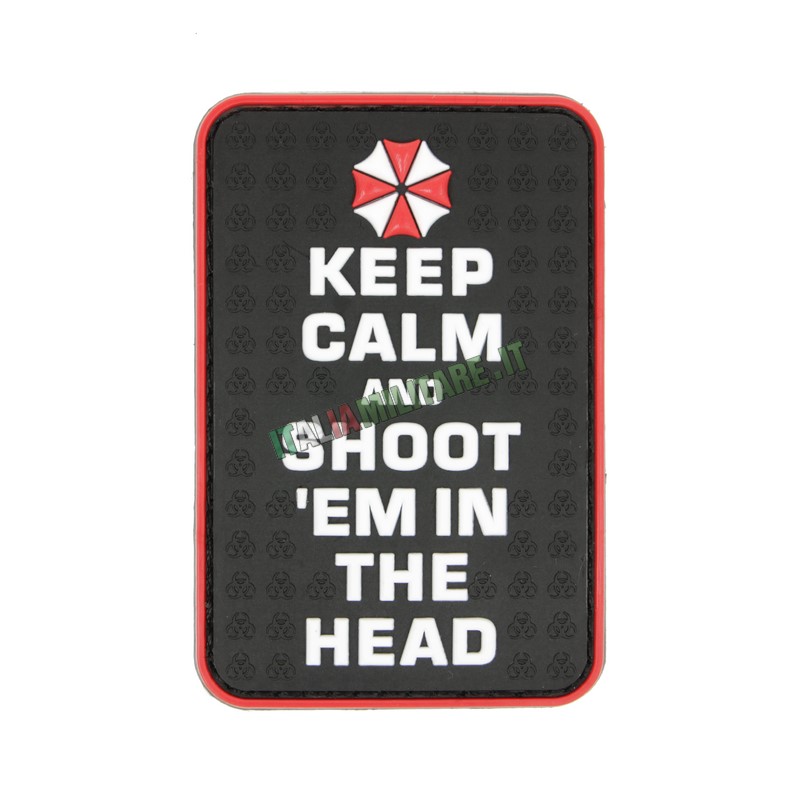 Patch Keep Calm and Shoot 'Em In Pvc