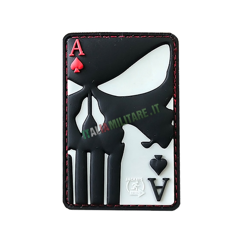 Patch Punisher Asso di Picche In Pvc