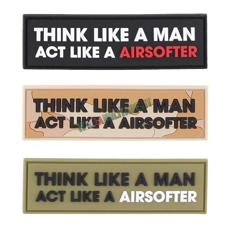 Patch Think Like a Man... in Pvc