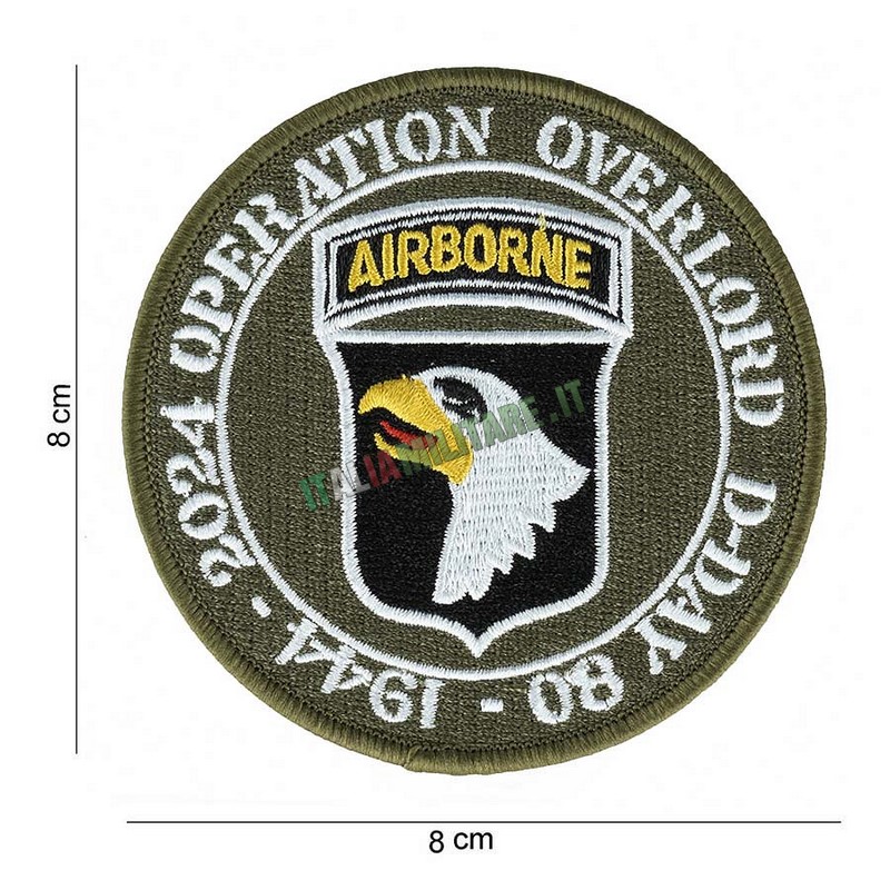 Patch Airborne 101 Operation Overlord 80 Anni