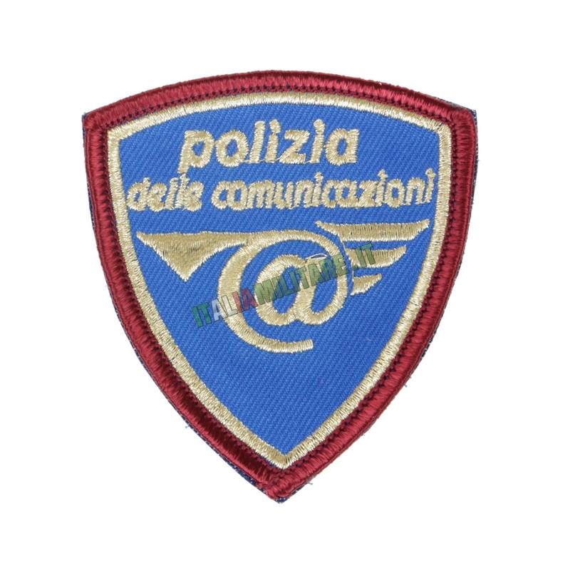 Patch Scudetto Polizia delle Comunicazioni