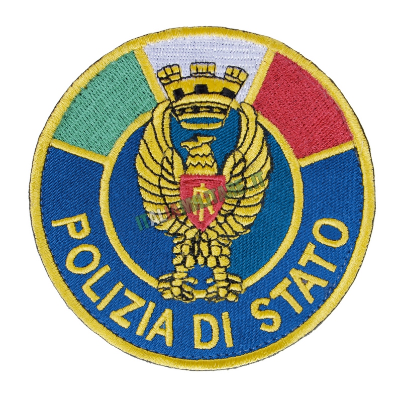 Patch Polizia di Stato - Tonda