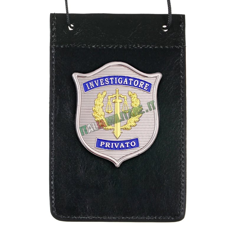 Porta Distintivo Da Collo Investigatore Privato Ascot 602