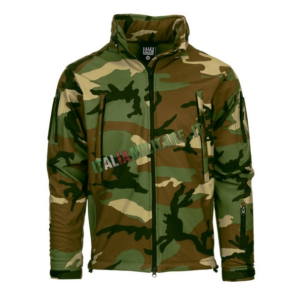 OFFERTA Giacca Softshell Tattica Invernale 101 Inc Woodland - S