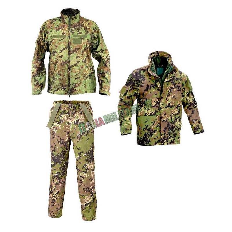 OFFERTA 3 Pezzi: Parka + Inner + Pantalone Defcon 5 Vegetato - 46