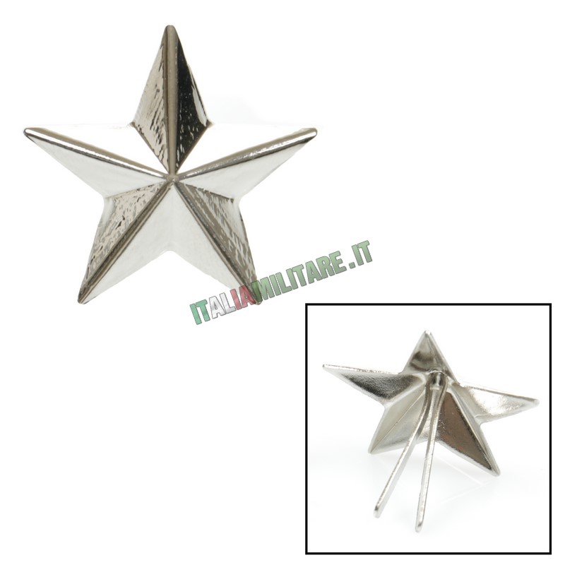 Grado Stella Militare da Cappotto Argento