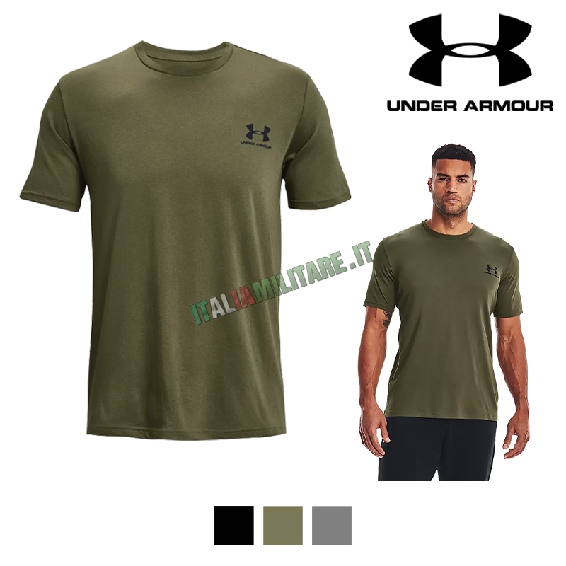 Magliette under armour bambino marrone online