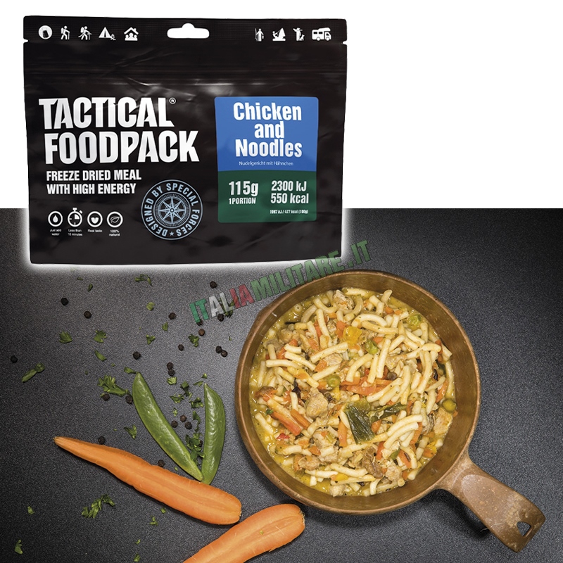 Razione Tactical Foodpack ® - Pollo con Noodles