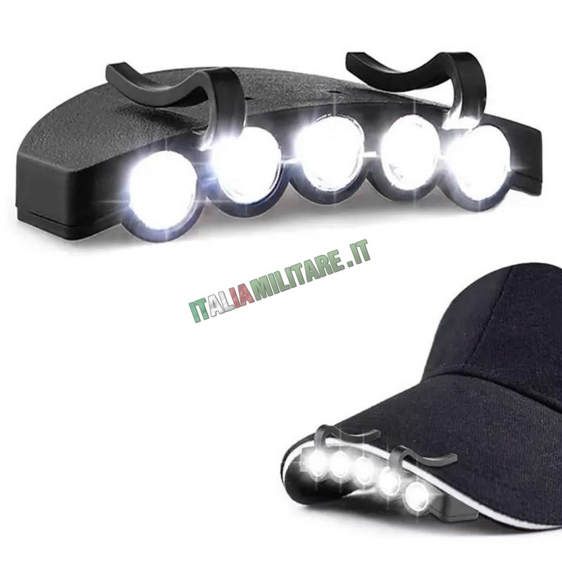 Torcia a Led da Cappello