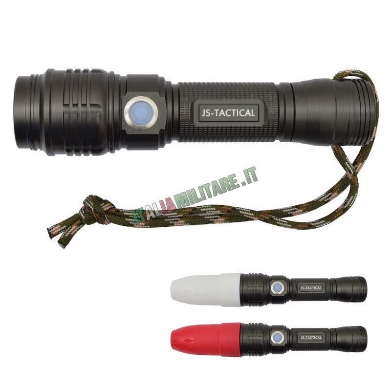 Torcia Led 300 Lumen JS Tactical