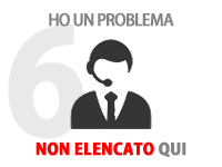 Ho un problema non elencato qui